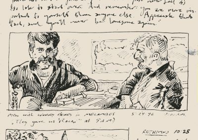 Peter Selgin, Pen and Ink Drawing