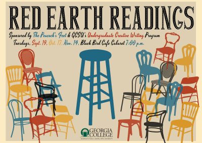 Peter Selgin, Book Cover Designs, Red Earth Readings