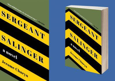 Peter Selgin, Sergeant Salinger, Book Cover Design, Jerome Charyn, Bellevue Literary Press