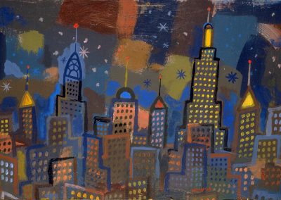 Peter Selgin, City at Night