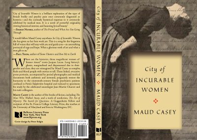 Peter Selgin, Book Cover Design, City of Incurable Women, Maud Casey