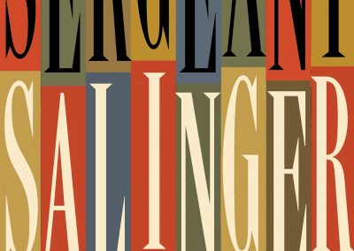 Book Cover Design, Peter Selgin, Sergeant Salinger, Jerome Charyn, Bellevue Literary Press