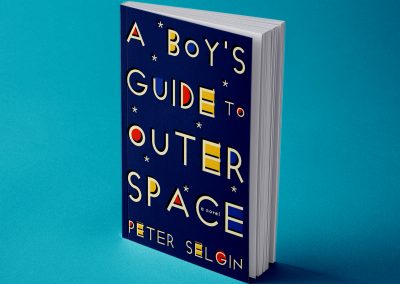 Book Cover Design, Peter Selgin, A BOY'S GUIDE TO OUTER SPACE