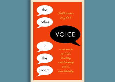 Book Cover Design, Peter Selgin, Proposed cover design for THE OTHER VOICE IN THE ROOM, by Kathrine Snyder