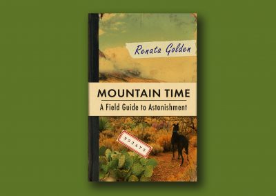Book Cover Design, Peter Selgin, Renata Golden, Cover Design for MOUNTAIN TIME, by Renata Golden