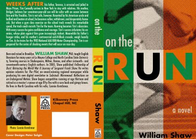 Book Cover Design, Peter Selgin, Cover Design for ON THE RUN, by William Shaw