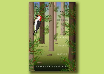 Peter Selgin, Peter Selgin Cover Design, Cover Design for MURMUR of EVERYTHING MOVING by Maureen Stanton