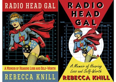 Peter Selgin, Book Cover Design, Radio Head Gal, Rebecca Knill