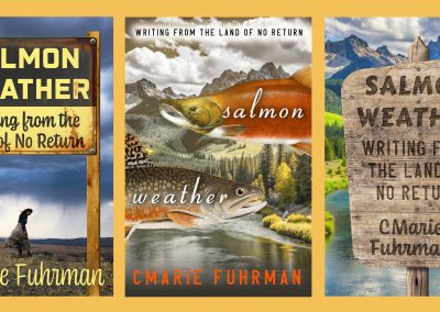Peter Selgin, Peter Selgin Cover Design, Alternate Covers for SALMON WEATHER by CMarie Fuhrman