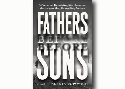 Peter Selgin, Peter Selgin Cover Design, Cover Design for FATHERS BEFORE SONS by Ksenia Popovich