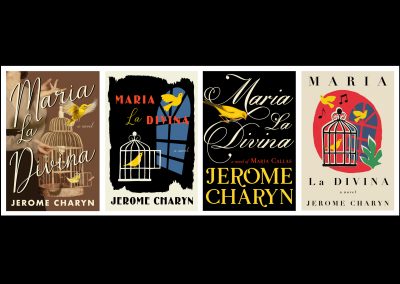 Peter Selgin, Peter Selgin Cover Design, Cover Designs for MARIA La DIVINA, by Jerome Charyn