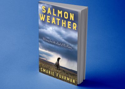 Peter Selgin, Peter Selgin Cover Design, Cover Design for SALMON WEATHER, by CMarie Fuhrman