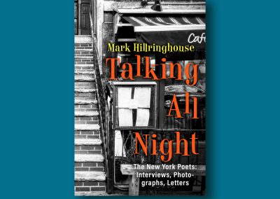 Peter Selgin, Peter Selgin Cover Design, Cover Design for TALKING ALL NIGHT, by Mark Hillringhouse