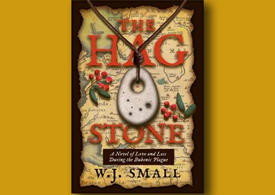 Peter Selgin, Peter Selgin Cover Design, Cover Design for THE HAG STONE, by W.J. Small