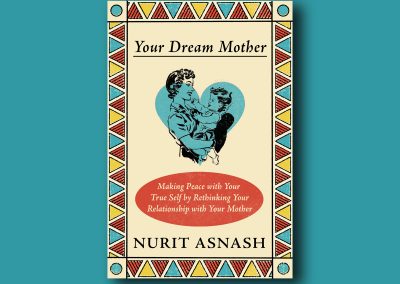 Peter Selgin Cover Design, Peter Selgin, Cover for Your Dream Mother, by Nurit Asnach