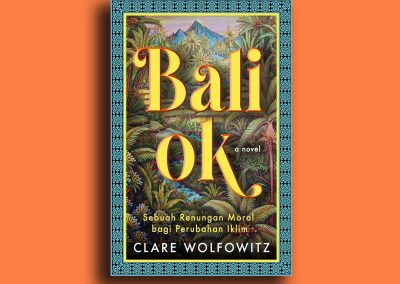 Peter Selgin, Peter Selgin Cover Design, Cover Design for BALI OK, by Clare Wolfowitz