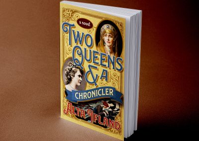 Peter Selgin Cover Design, Cover Design, Peter Selgin Cover Design, TWO QUEENS and a CHRONICLER, Alta Ifland